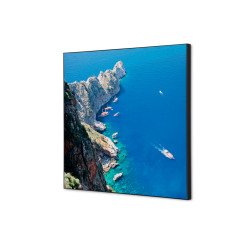 Decoración Textil de Pared SET 40 x 40 Rocas Marinas