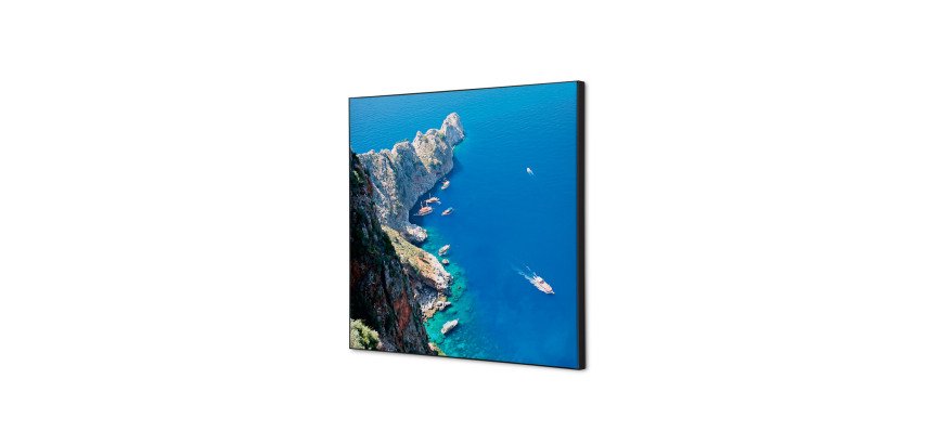 Décoration Murale en tissu SET 40 x 40 Roches Marines