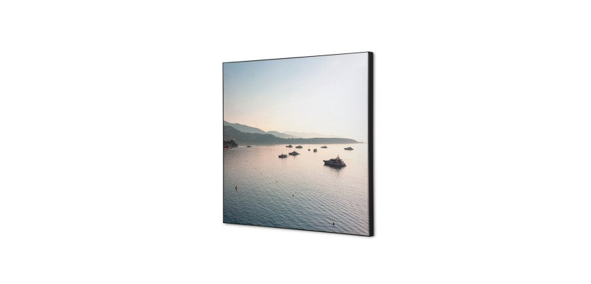 Spannstoff Wanddekoration SET 40 x 40 Schiffe Meer
