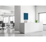 Décoration Murale en Tissu SET 40 x 40 Hexagon Bleu