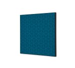 Décoration Murale en Tissu SET 40 x 40 Hexagon Bleu