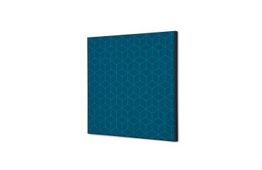 decoración textil de Pared SET 40 x 40 Hexagon Azul