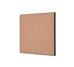 Décoration Murale en Tissu SET 40 x 40 Hexagon Beige