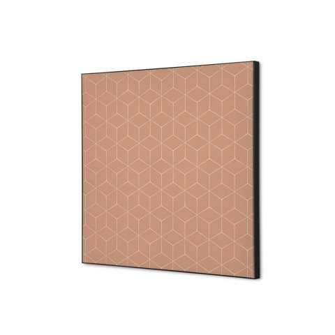 decoración textil de Pared SET 40 x 40 Hexagon Beige