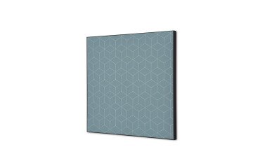 decoración textil de Pared SET 40 x 40 Hexagon Gris