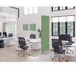 Décoration Murale en Tissu SET 40 x 40 Hexagon Vert