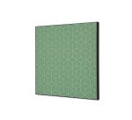 Décoration Murale en Tissu SET 40 x 40 Hexagon Vert