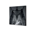 Décoration Murale en Tissu SET 40 x 40 Pont de Manhattan New York