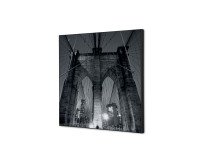 Wanddecoratie Textiel SET 40 x 40 New York Manhattan Brug