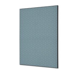 Textile Wall Decoration SET A1 Hexagon Grey I15