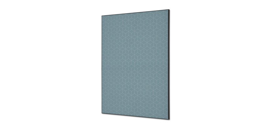 Décoration Murale en tissu SET A1 Hexagon Gris