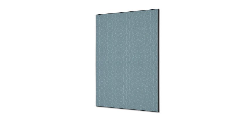 Décoration Murale en Tissu SET A1 Hexagon Gris
