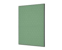 Wanddecoratie Textiel SET A1 Hexagon Groen