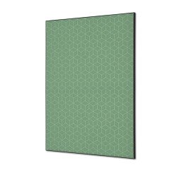 Décoration Murale en Tissu SET A1 Hexagon Vert