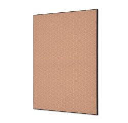 Decoración Textil de Pared SET A1 Hexagon Beige