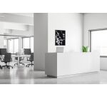 Textile Wall Decoration SET A1 Japanese Blossom Black I7