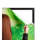 Décoration Murale en tissu SET A1 Cactus Vert