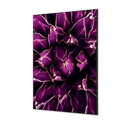 Textile Wall Decoration SET A1 Cactus Purple I822