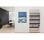 Décoration Murale en Tissu SET A1 Vagues de Mer