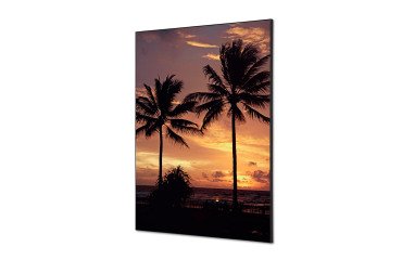 Décoration Murale en tissu SET A1 Coucher de Soleil Palmiers