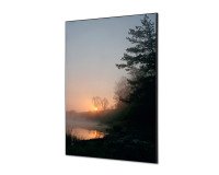 Décoration Murale en Tissu SET A1 Lever de Soleil Foret