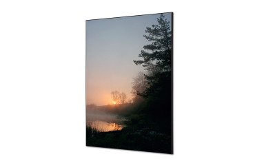 Décoration Murale en tissu SET A1 Lever de Soleil Foret