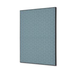Wanddecoratie Textiel SET A2 Hexagon Grijs