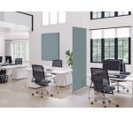 Wanddecoratie Textiel SET A2 Hexagon Grijs
