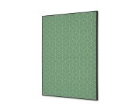 Décoration Murale en Tissu SET A2 Hexagon Vert