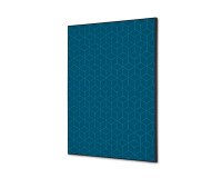 Décoration Murale en Tissu SET A2 Hexagon Bleu