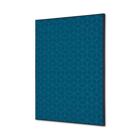 decoración textil de Pared SET A2 Hexagon Azul