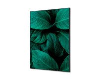 Décoration Murale en Tissu SET A2 Feuillage Vert