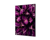 Décoration Murale en Tissu SET A2 Cactus Violet