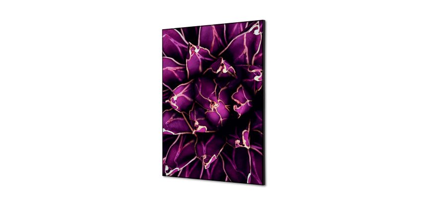 Textile Wall Decoration SET A2 Cactus Purple I822
