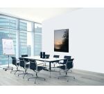 Wanddecoratie Textiel SET A2 Zonsopgang Bos