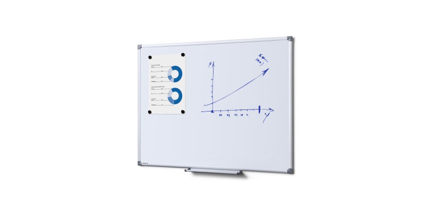 Scritto® Economy Whiteboard 90 x 60 cm