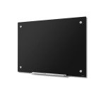 Scritto® Pizarra De Cristal Rotulable Negro 90 x 60 cm