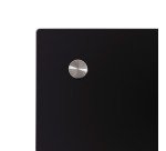 Scritto® Pizarra De Cristal Rotulable Negro 90 x 60 cm