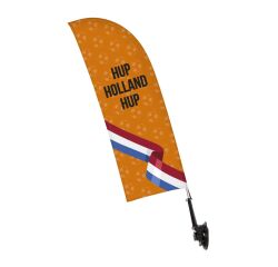 Drapeau De Fenêtre Ensemble Complet Orange Hup Holland