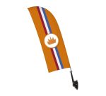 Drapeau de Fenêtre ensemble Complet Orange Couronne