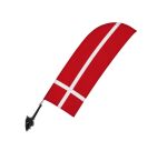 Drapeau de Fenêtre ensemble Danemark