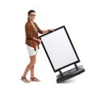 Présentoir extérieur Windtalker® City base plastique