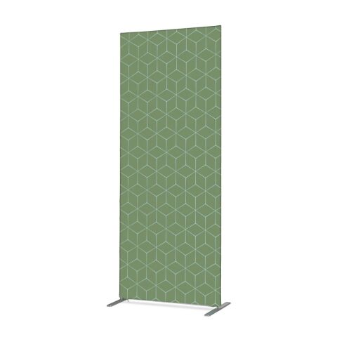 Separador textil deco 85-200 Doble Hexágono Verde
