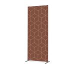 Cloison Déco en tissu 85-200 Hexagone Rouille
