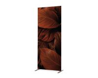 Separador Textil Deco 85-200 Doble Botanical Hojas de Color rojo/óxido