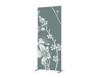 Separador Textil Deco 85-200 Doble Abstracto Flor de Cerezo Japonés Verde