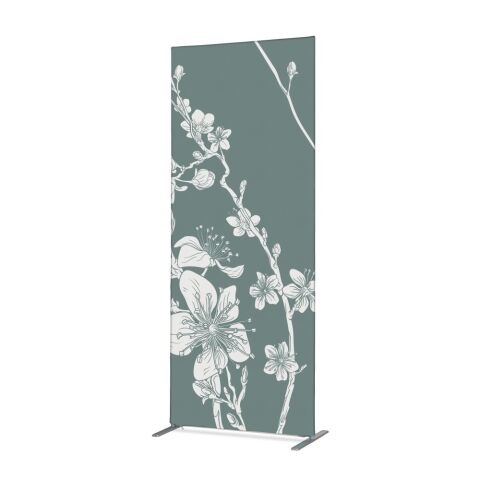 Separador textil deco 85-200 Doble Abstracto Flor de Cerezo Japonés Verde