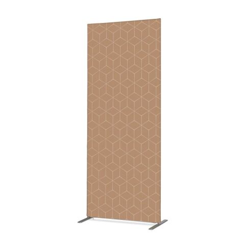 Separador textil deco 85-200 Doble Hexágono Beige