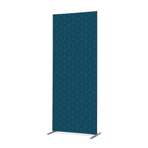 Separador textil deco 85-200 Doble Hexágono Azul