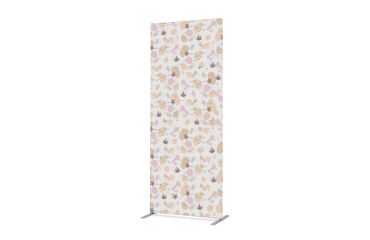 Scheidingswand Textiel Deco 85-200 Dubbelzijdig Foya Bloemen